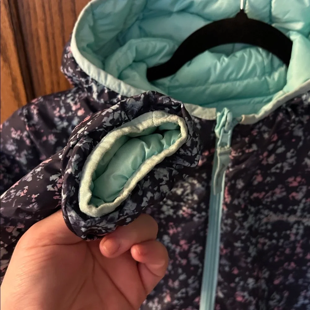 Eddie Bauer Kids Reversible Puffer Jacket Waterproof‎ Quilted Down Coat